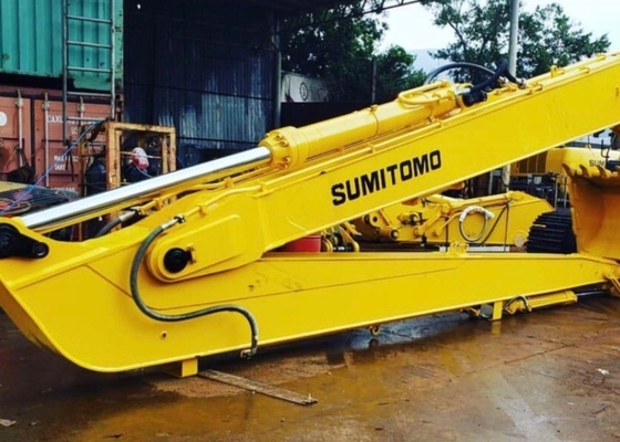 Ekskavatör Uzun Uzaylı Boom 10 Metre 1.5 Ton Karşı ağırlıklı uzatma kolu 6-8 Tonluk ekskavatör için uygundur