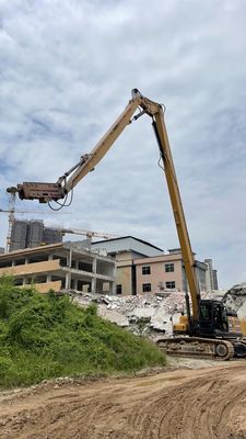 Yüksek Bina Sökümü ve Beton Kırma için Yüksek Mukavemetli Güçlendirilmiş Yıkım Bomu ve Kolu 25Ton Ekskavatör CAT325