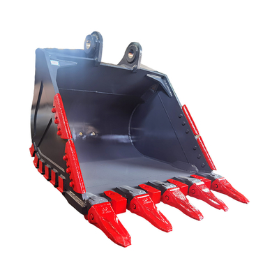 Kullanım Dayanıklı NM400 Çelik Ağır Görevli Ekskavatör Kovası 16 Ton Makine