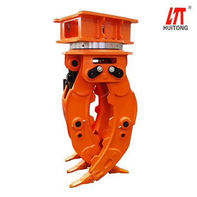 Ağır Güçlü Kazıcı Döner Yakalama 2-40 Tonluk Kazıcılar için Üstün Ahşap / Ağaç / Tock Grabber