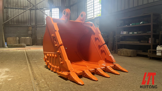 1.8m3 kapasiteli CAT340 özel madencilik kovaları için kazıcı kova