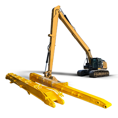Ekskavatör Uzun Uzaylı Boom 10 Metre 1.5 Ton Karşı ağırlıklı uzatma kolu 6-8 Tonluk ekskavatör için uygundur