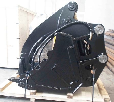 100% OEM Huitong Kazı Cihazı 12 Ton Kazı Cihazları için Parmak Kovası Orman Temizliği / Yol İnşaatı Alanında Çok Fonksiyonel