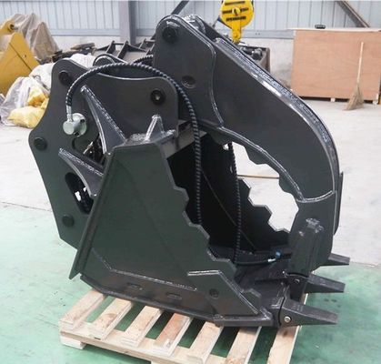 Ekskavatör Başparmak Kovası Q355 NM400 Kütük Taş İnşaat Atık Taşıma için 20 Tonluk Ekskavatör PC200 EX200