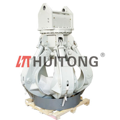 Yüksek kaliteli kazıcı yakalama kovası 10-16 ton kazıcı hidrolik döner yakalama kovası turuncu kabuğu yakalama kovası hidrolik yakalama kovası