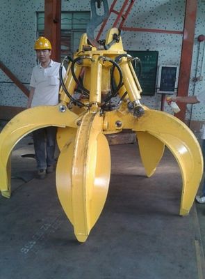 Özelleştirilmiş Huitong Ekskavatör Turuncu Kabuklu Kepçe, 17-26 Ton Ekskavatörler için Makine Tipi Ekskavatör Eklenti Aletleri CE Sertifikası