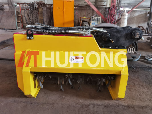 Sertifikalı Q355B Kazı makinesi 2000mm kesme makinesi turuncu/siyah renkte