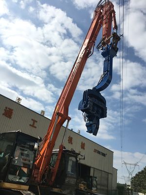 Huitong Hidrolik Kazık Çakma Ek Aparatı Bom ve Kolu, 40-48 Ton Ekskavatörler için, CAT/Komatsu ile Uyumlu