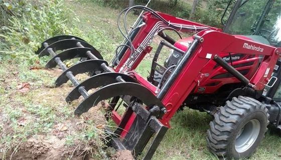 Arazi temizliği için Huitong kazık makinesi rakı takımı, 10 tonluk kazık makineleri, Kök Yakalama
