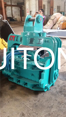HT330 Durable Hydraulic Pile Driving Hammer Fit 30-35T Excavator SK300 PC350 for Municipal & Rural Piling Projects