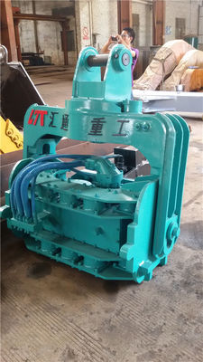 HT350 Kalıcı Hidrolik Yığın Sürücü Çekiç Fit 35-40T Ekskavatör EX400 PC350 Belediye ve Kırsal Yığın Projeleri için