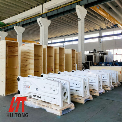 Huitong Hidrolik Kırıcı 3156 KG Üstten Tipi 30-40 Ton Ekskavatörler için CE Sertifikalı OEM Motoru Çekirdek Bileşen Olarak