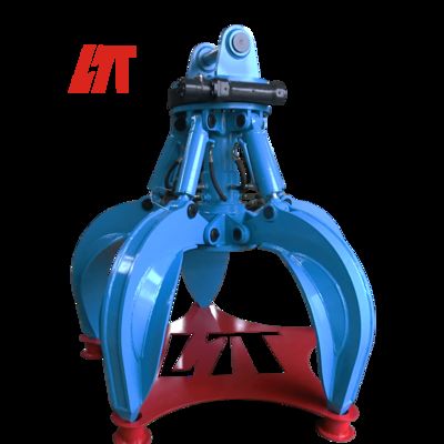 Huitong Özelleştirilmiş Ekskavatör Portakal Kabuk Yakalama 10-16 Ton Ekskavatör Çöp / Atık İşleme Donanımı CE Sertifikalı