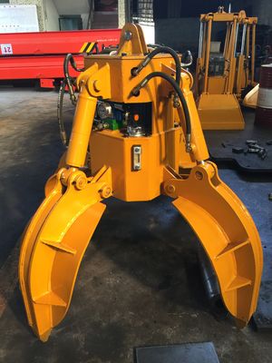 Huitong Özelleştirilmiş Ekskavatör Portakal Kabuk Yakalama 10-16 Ton Ekskavatör Çöp / Atık İşleme Donanımı CE Sertifikalı