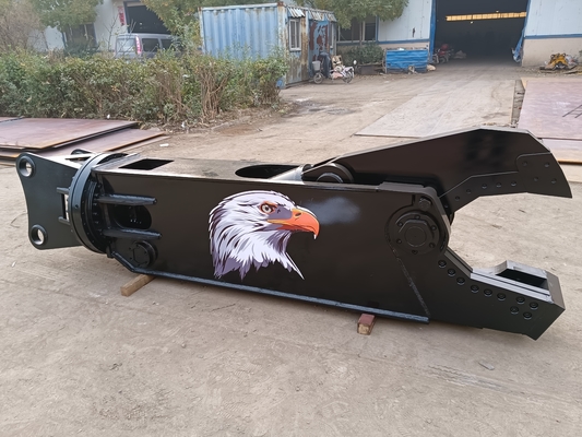 Huitong Ekskavatör Kartal Şekilli Metal Kesme Makası 25-33 Tonluk Ekskavatörler İçin, Özelleştirilmiş, CE Sertifikalı