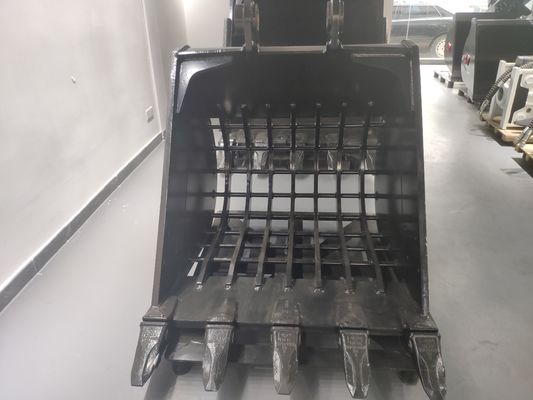 Ekskavatör İskelet Kovası 25-30ton Ekskavatör 1.2m³ HD1430 SH300 EX300 Taş Eleme Nehir Tarama Ocağı Çalışması için