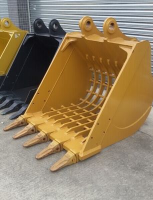 Kazı makinesi Skeleton Bucket 25-30 ton Kazı makinesi 1.4m3 HD1430 SH300 EX300 Taş tarama Nehir Çöplü Karyaçık Çalışmaları