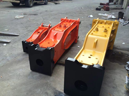 Huitong Silence/Box Type Hydraulic Hammer 480KG için 6-9 Ton Ekskavatörler, OEM CE Sertifikası