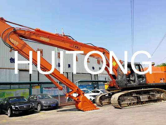 24M Ağır Görevli Uzun Uzaylı Boom ve Kol Çökme 45-50T Ekskavator PC450 PC345 349GC ZX450 ZX490 SK450 SK490 DX450 DX490 R455 HX480 EC480 EC500 SY465 XE490 Nehir Çökme
