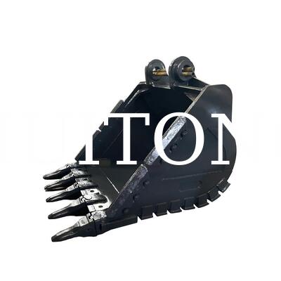 Madencilik PC600/CAT360 için ağır yüklü kaya kovaları 3.0cbm Hard Rock Kazı/Blasted Rock/Demolition İşleri ile ilgilenme