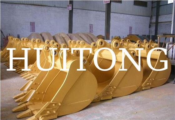 Large Capacity Excavator GP Bucket 2.5-3.0m3 Q355B Steel for PC400 PC450 CAT349 ZX450 Loading