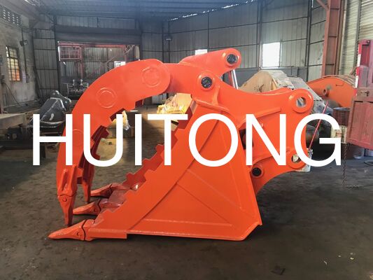 PC200/CAT320 0.8cbm Ekskavatör Başparmak Kovası - Saha Temizliği/Malzeme Taşıma/Yükleme İşlemleri/Tarım İçin