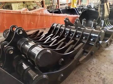 Standart Şekilli Keskin Tineli Özel Çelik Kazı Makinesinin Fırça Raki 200-4000kg Kapasite