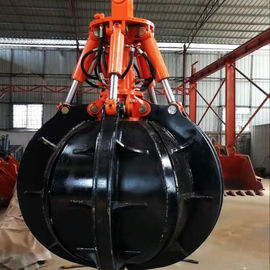 Özelleştirilmiş 360 Derece Portakal Kabuğu Kıskaçlı Hidrolik Hurda Ekskavatör Travers Kepçe