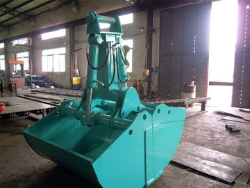 HUITONG Yüksek Kalite 10T 20Ton Kazı Makinesi Hidrolik Clamshell Grab Bucket Shell Bucket for PC200 Excavator
