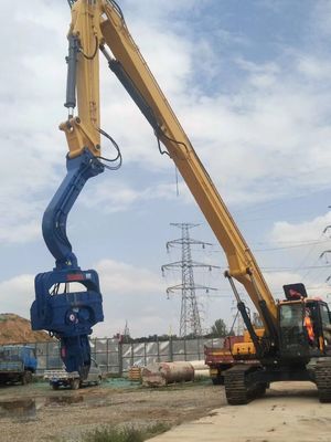 Ağır Güçlü Güçlendirilmiş Toplama Boom Fit 20-27Ton Kazıcı PC200 EX230 Temel Toplama Güneş Post & İnşaat Toplama İşleri