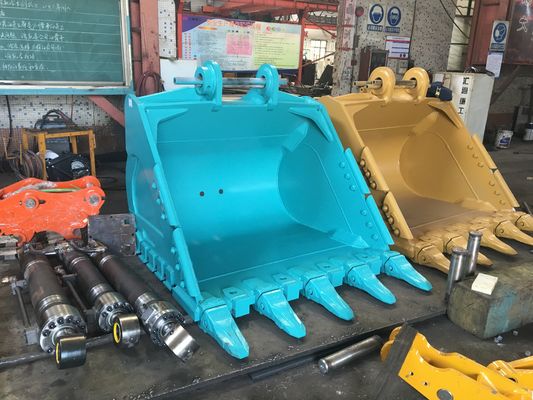 Yüksek Mukavemetli Giyilebilir Ekskavatör Kovası OEM Ekskavatör Ağır Hizmet Kovası 1 Yıl Garanti