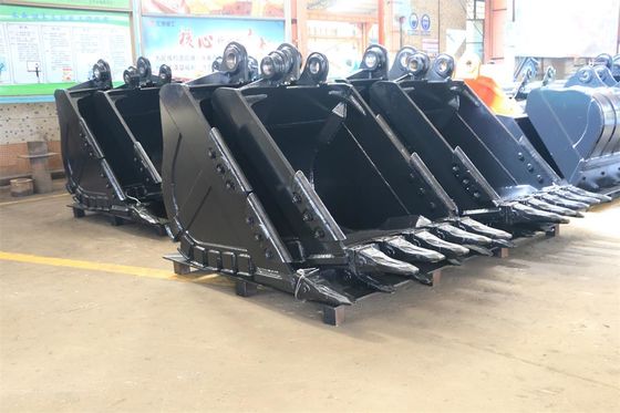 45T PC450 kazıcı kaya kova özelleştirilmiş 2.2CBM madencilik kova yüksek kaliteli fabrika doğrudan satış