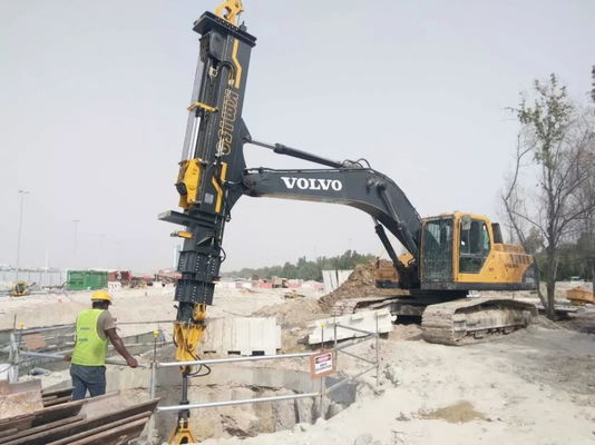 Ekskavatör Bomları Volvo 300 Uzun Bomlu Ekskavatör Enkazının Kaldırılması