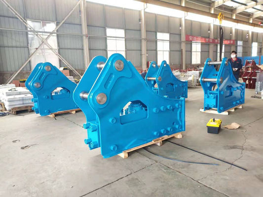 En iyi tedarik 165 mm çaplı Hidrolik çekiç 35 ton kazıcı kutusu Tipi sessiz kırıcı çekiç