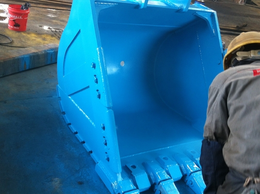 Güç Sarı/Siyah Kazıcı Kaya Kovası Q355 NM400 Hardox400 280-4300kg Özel