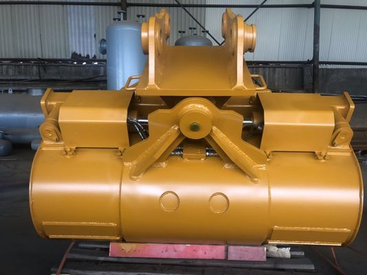 Hyundai 450 Ekskavatör Eğiliş Kovası 45Ton OEM Erişilebilir 1.8M3 Eğiliş Temizleme Ekskavatör Kovası Sıcak Satış HARDOX 450 Kovası