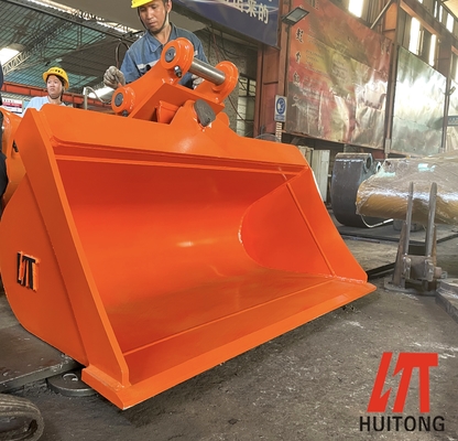 CAT325 Büyük Kapasiteli Eğiliş Kova 25Ton Özel 1.2M3 Ekskavator Eğiliş Temizlik Kova Fabrika Doğrudan Satış