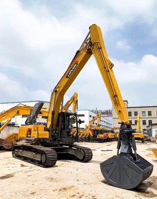 Kırmızı renkte özel Clamshell kovası Q355B NM400/450/500 Hardox450/500/550