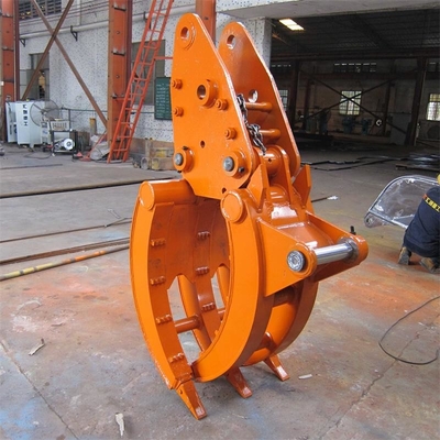 Kazı makinesi Ormancılık Bağlantı 30Ton Kazı makinesi Manual Tipi Çiftlik Makinesi Log Grapple 2.2M Çene Açma Sıcak Satış Ürünü Fabrika Fiyatı ile