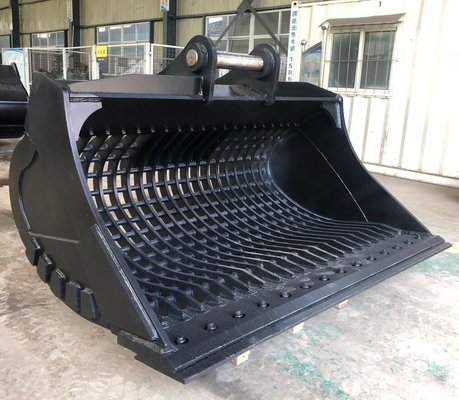 Q355B NM500 Hardox500 2.8 M3 Ağır Görevli Iskelet Kovası Ekskavator Çukurları ve Temizlik için