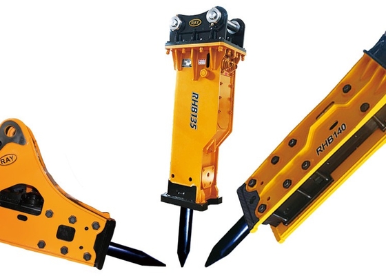 6 tonluk kazı makinesi özel kutu tipi kırıcı çekiç sessiz kaya boru makinesi yüksek standartlı fabrika QC kontrolü ile 75 mm sap çaplı