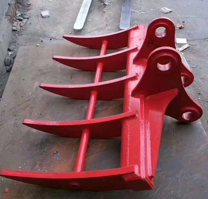 HUITONG Mini Kazı Makinesi Yırtıcı Çekme Çekme Çekme Yer Temizleme Çekme kova
