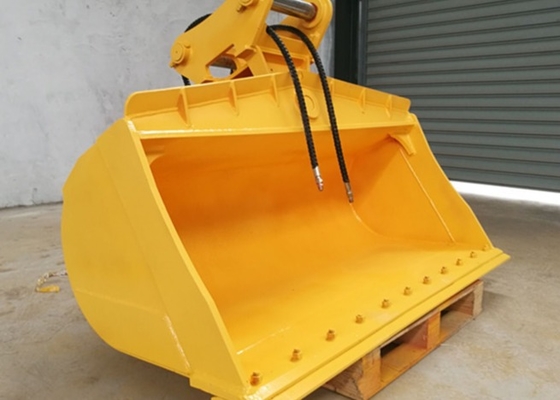 HARDOX 450 Eğilimi 22 tonluk CAT322 kazıcı Özel 0.8M3 Büyük Kapasiteli kazıcı kova