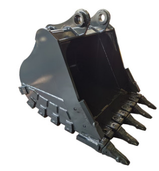 Yeni 700-1000 kg'lık kazıcı kaya kovası Sarı / Siyah Q355/NM400/Hardox450