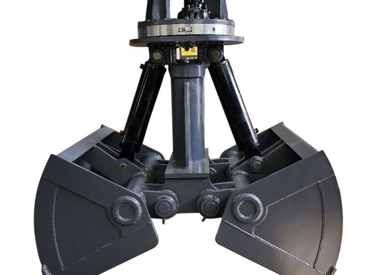 Customzie 6m3 Capacity R500 Excavator Attachment 50Ton Clamshell with QC Control and OEM