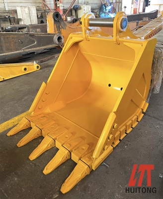 Robust Heavy Duty Excavator Bucket with Tungsten Teeth Durability and 0.25-4.3cbm Capacity