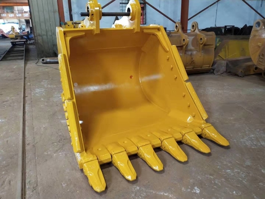 HUITONG Özel Kazıcı HD Kovası Ağır Görevli Kovası Kazıcı CAT320 EX120 için Güçlendirilmiş Kaya Kovası