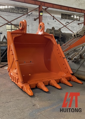 Keskin Dişli Kazıcı Kovası Dayanıklılığı ile Q355B NM400 Hardox500 0.25-4.3cbm Kapasite
