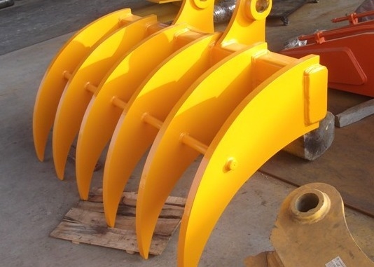 200-4000kg Çelik kazma fırça çubuğu keskin çubuklarla özelleştirilebilir renk paleti