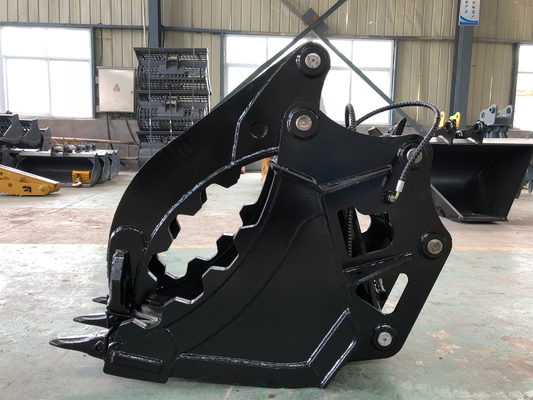 OEM 30Ton Özel Büyük Kapasiteli Kazıcı Başparmak Kovası için CAT330 Yakalama Bağlantısı Q355B/NM400/HARDOX 450